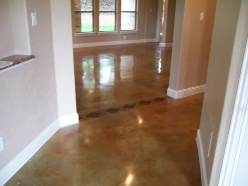 Special Design Scored and Stained Border