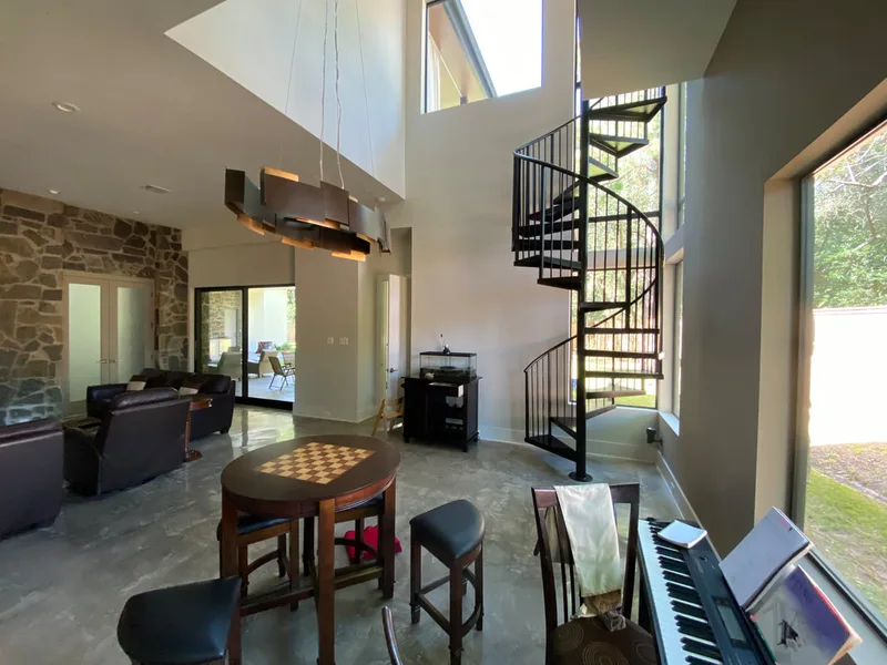 Polished Concrete in Home