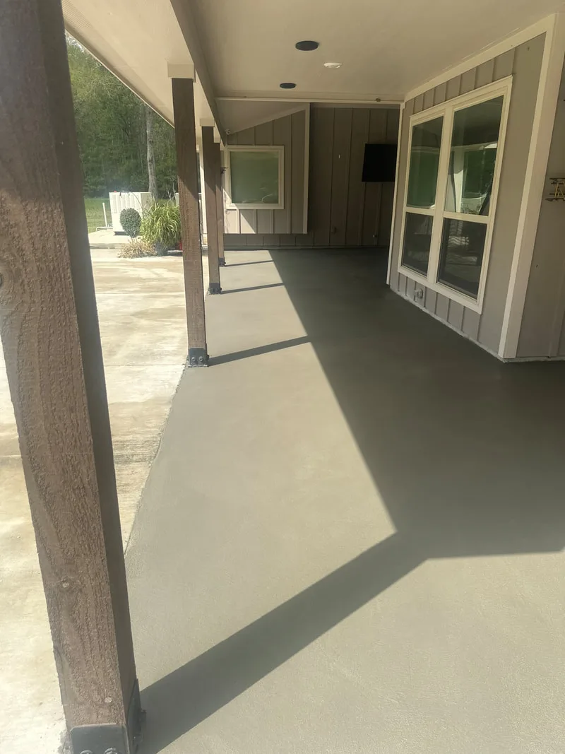 Concrete Overlay Patio